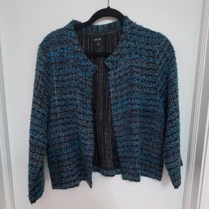 3/4 sleeve waist length jacket